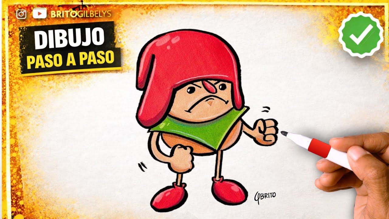 Cómo Dibujar a FREDDY el CUY Interdimensional el 10 PASOS 