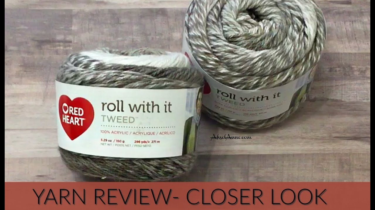 Yarn Review- Closer Look| Red Heart- Roll With It