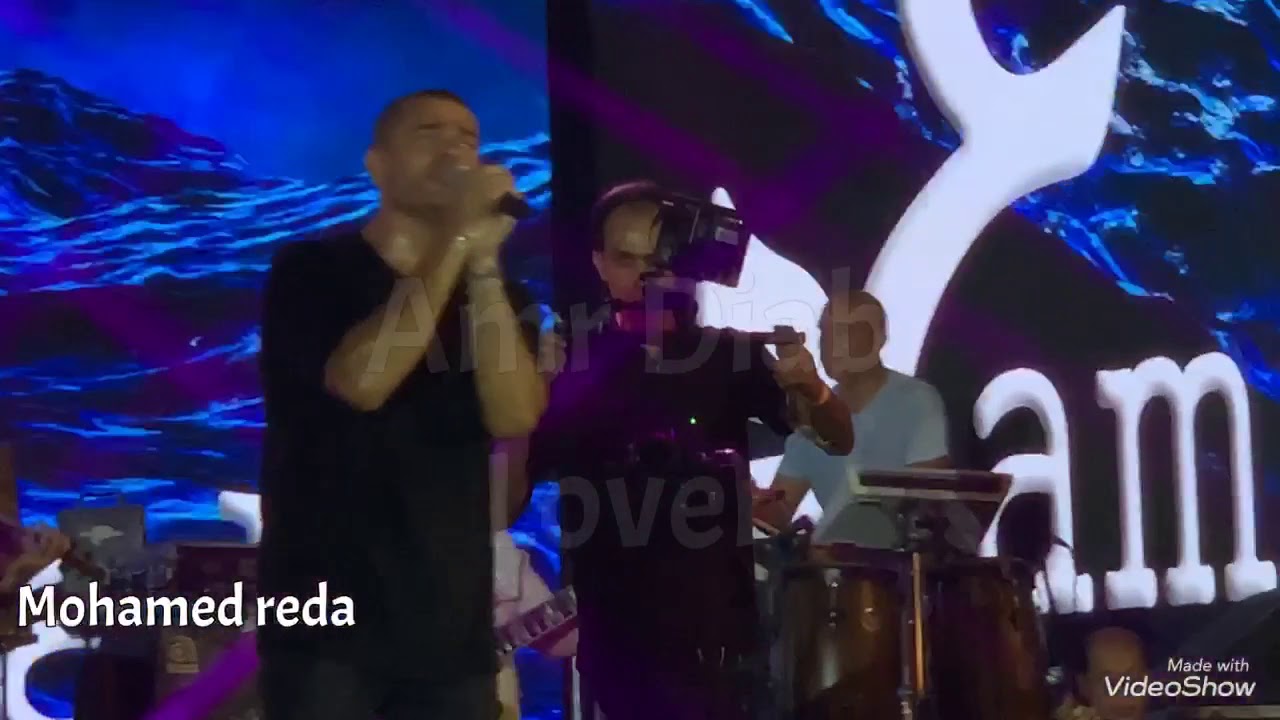 Amr Diab - Maak Alby Live | عمرو دياب - معاك قلبي لايف