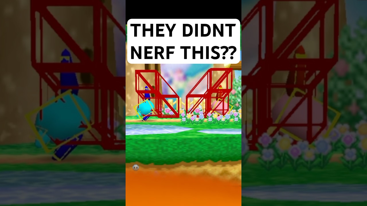 NERF 64 KIRBY #smashbros #supersmashbros #ssb #ssbu #ssbm #smash #n64#smashremix#gaming #retrogaming