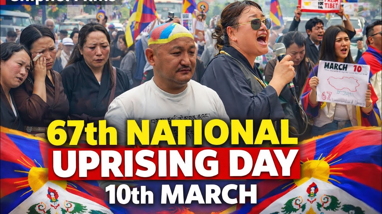 67th Tibetan National Uprising Day | 10th March Protest | #DehraDunTibetanCommunity | Tibetanvlogger