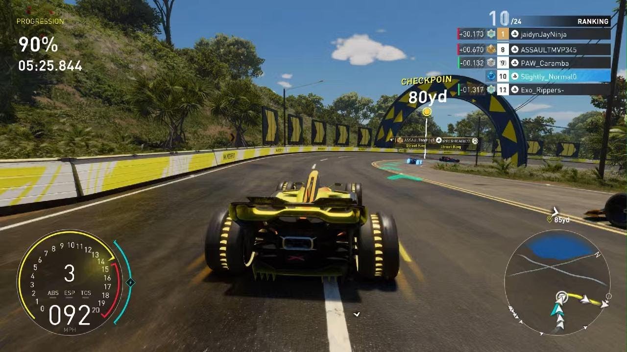 THE CREW MOTORFEST Close in the jet X Rammer