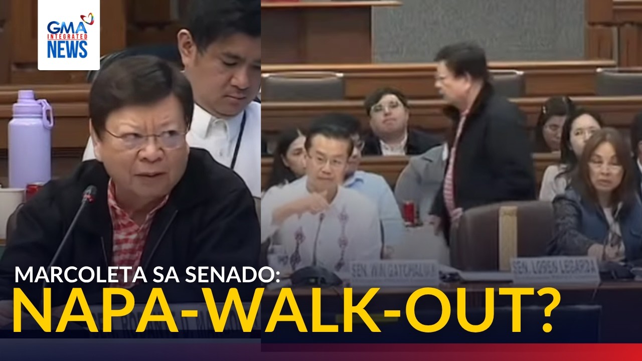 Marcoleta, ginisa ang DOE; napa-walk out sa inis | GMA Integrated News