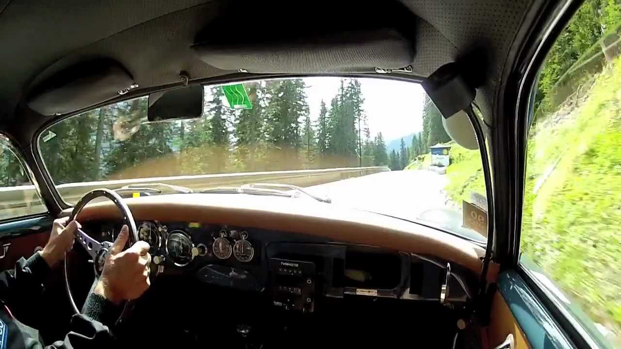Arosa Hillclimb 2012 in a Porsche 356 A 1600 Super GT