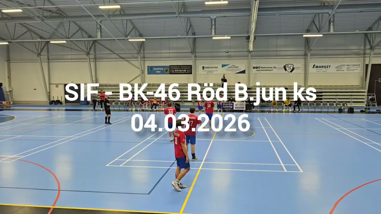 SIF - BK-46 röd Bjun ks  4 mars 2026