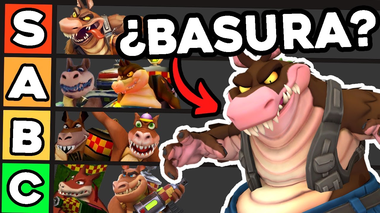 Clasifiqué TODAS las VERSIONES de Dingodile