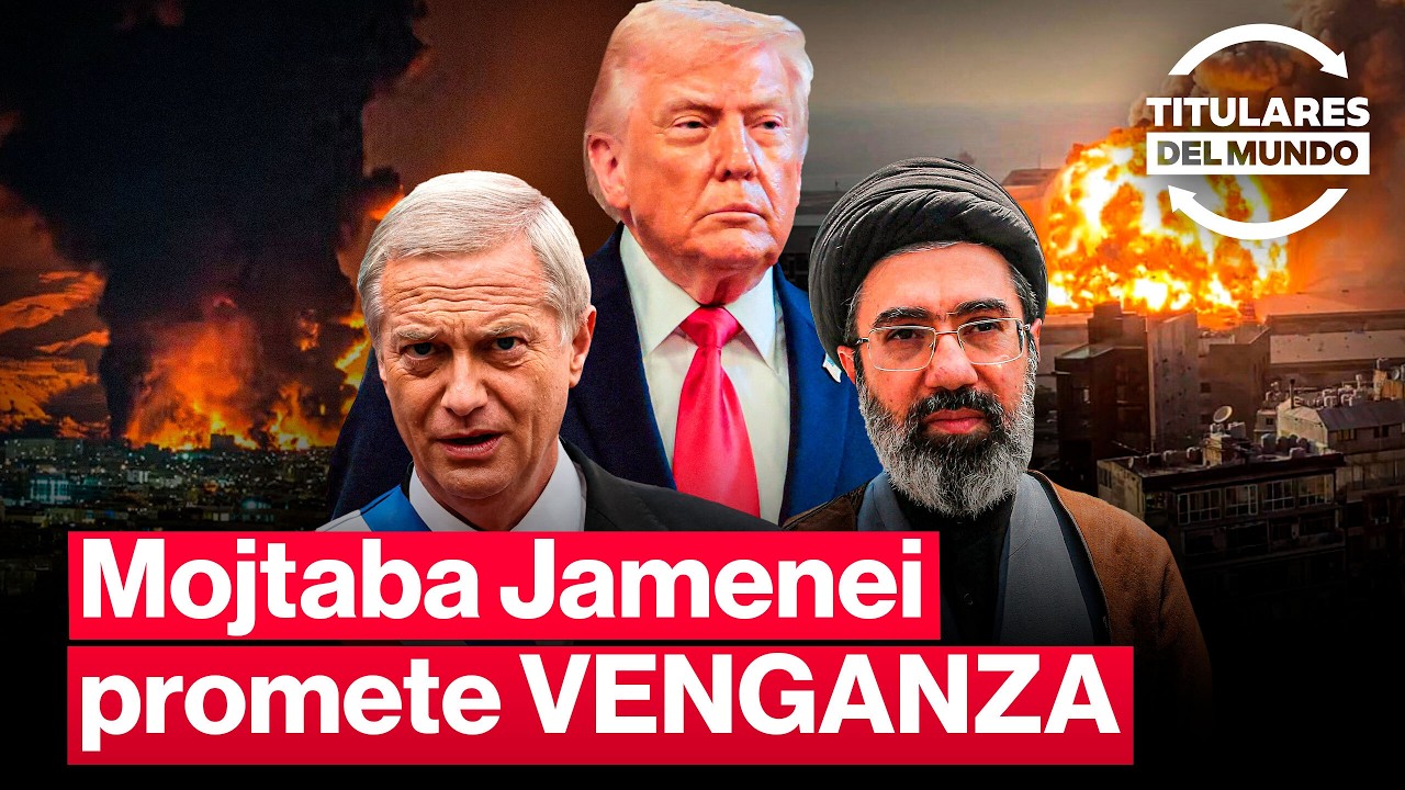 🚨Nuevo líder de Irán aparece y promete venganza | Titulares del Mundo | #LR