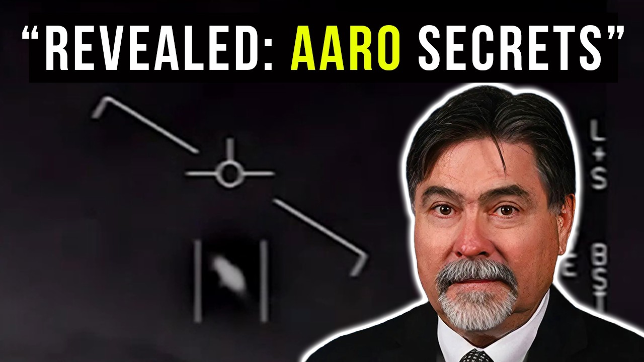 HUGE UFO REVELATIONS DROPPED BY FORMER AARO EXEC