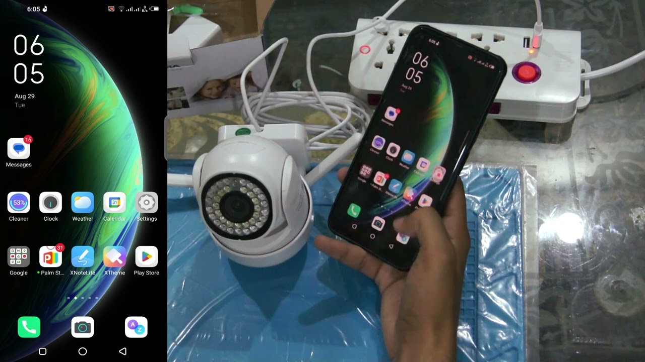 IPC V380 Q36 30 IP Camera Outdoor Indoor Security Camera Review & Complete application Configuration