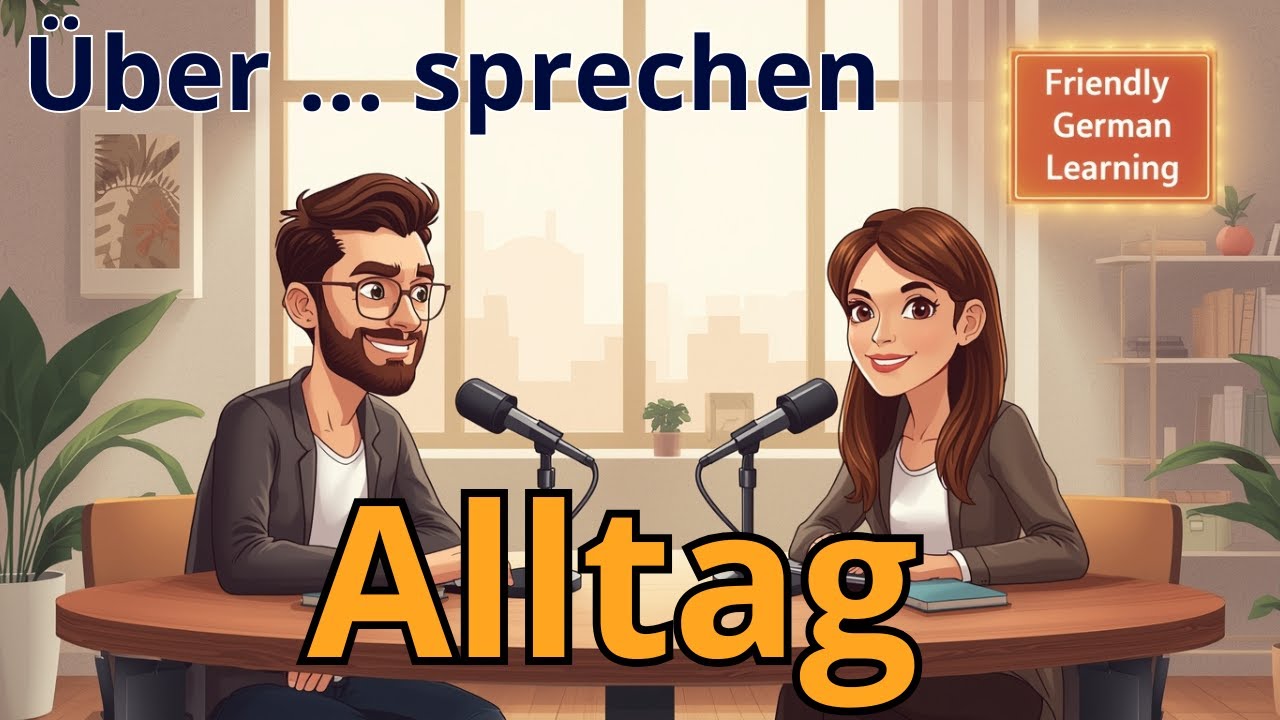 Deutsch lernen mit Gesprächen | Alltag | German Listening Practice | GERMAN PODCAST