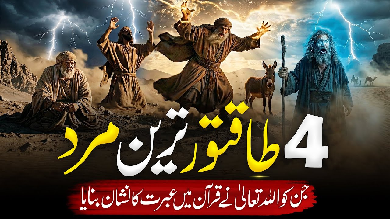 4 Taqatwar Tareen Mard Jin Ko Quran Main Zaleel O Nakam Kia Gaya | Islamic Waqiat | Ibraheem Voice