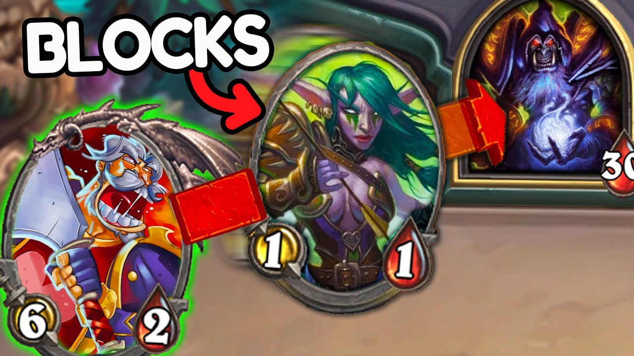 Hearthstone, but your minions can BLOCK