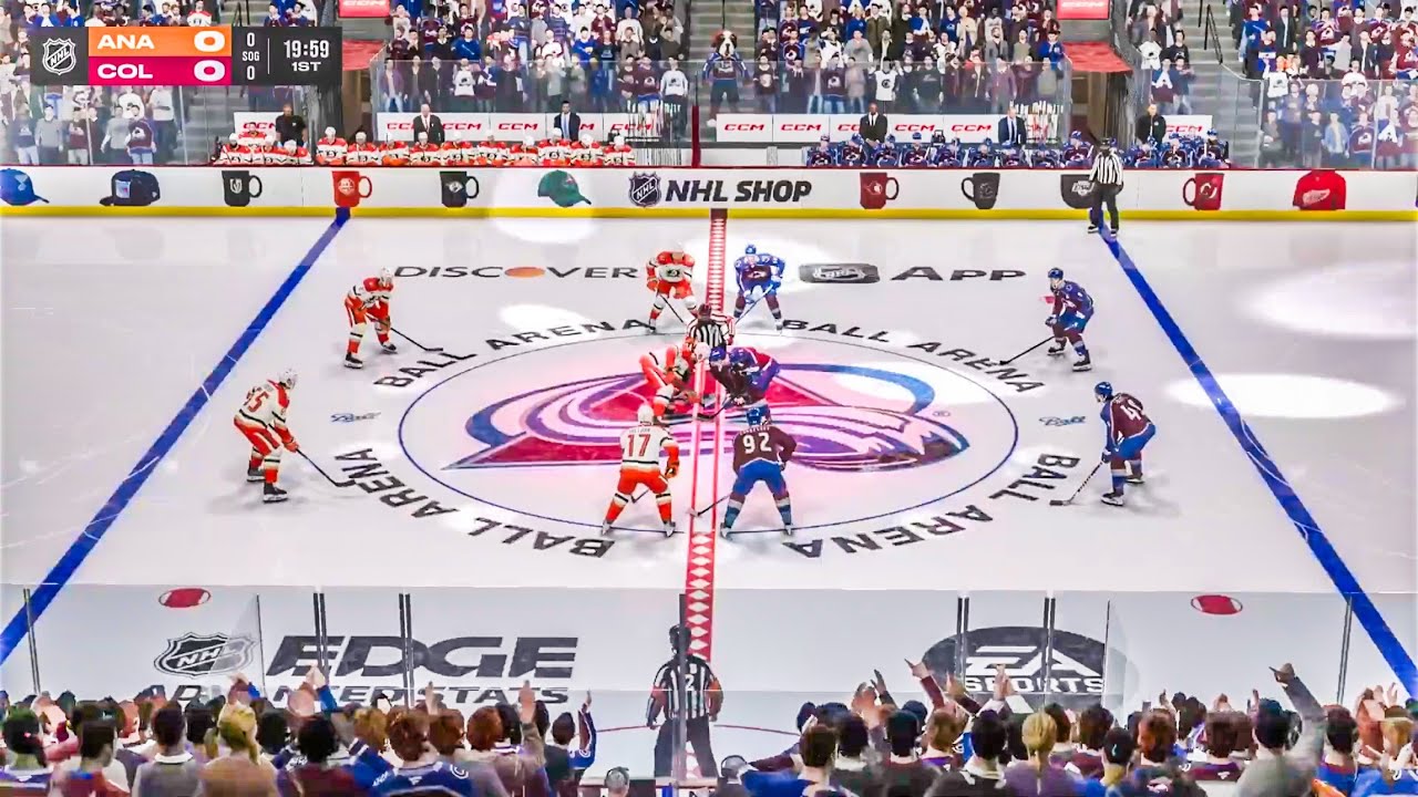 Colorado Avalanche vs Anaheim Ducks 1/21/2026 NHL 26 Gameplay