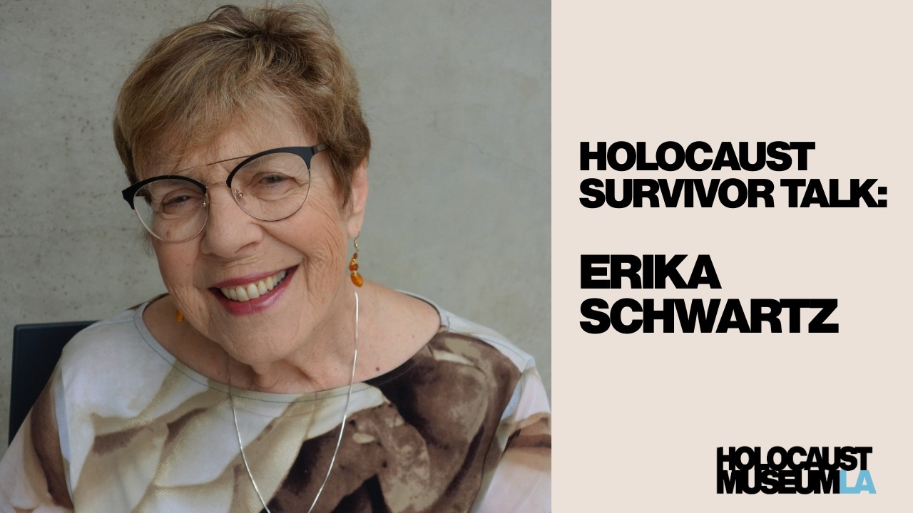Holocaust Survivor Talk with Erika Schwartz