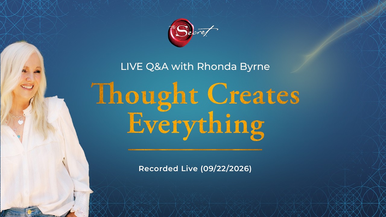 THOUGHT CREATES EVERYTHING | RHONDA LIVE