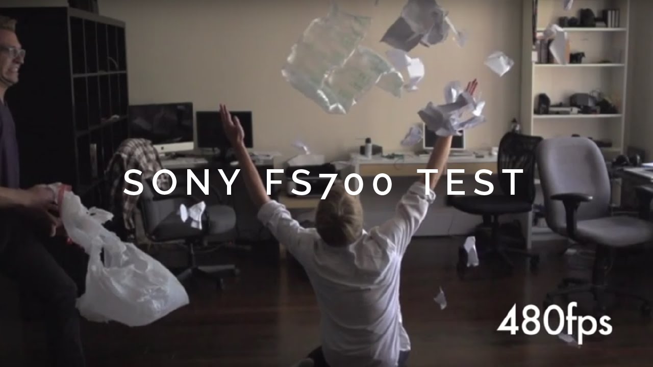 Our first 1/2hr with the Sony FS700