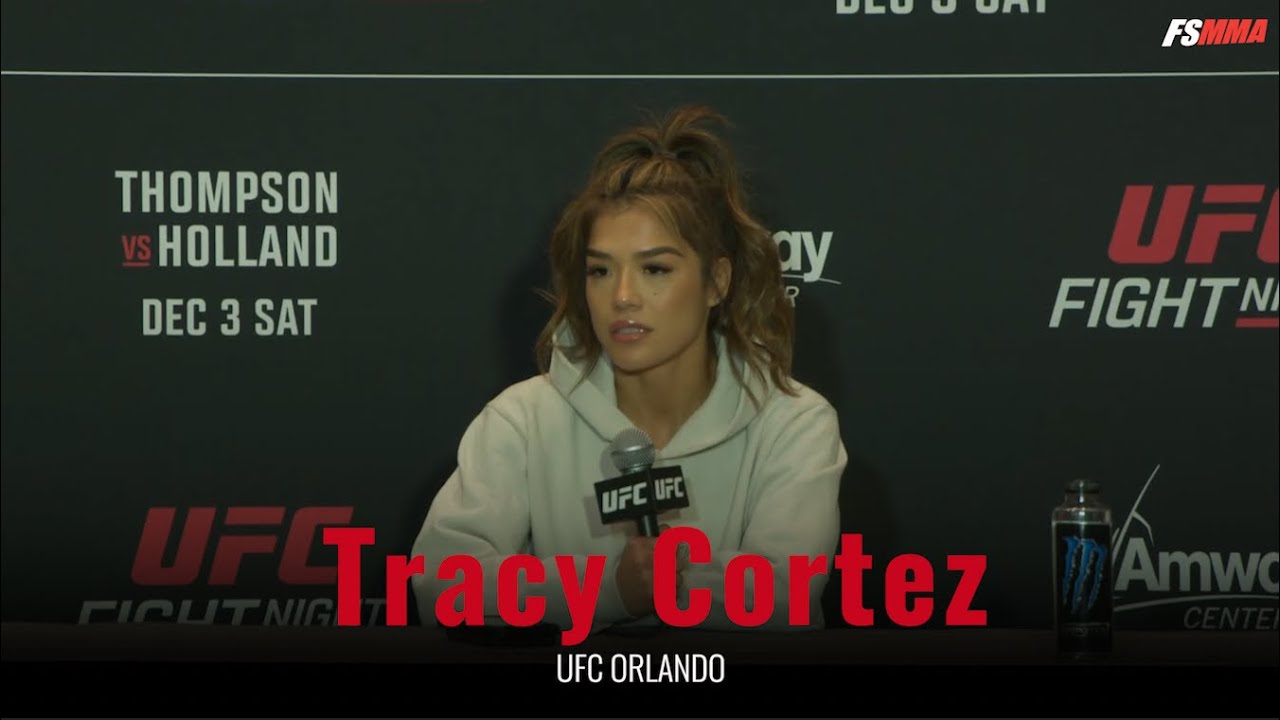 Tracy Cortez UFC Orlando full pre-fight media day interview