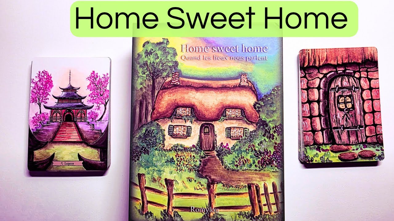 HOME SWEET HOME - Oracle original et poétique - autoédité par Romylou & Marie Besnier