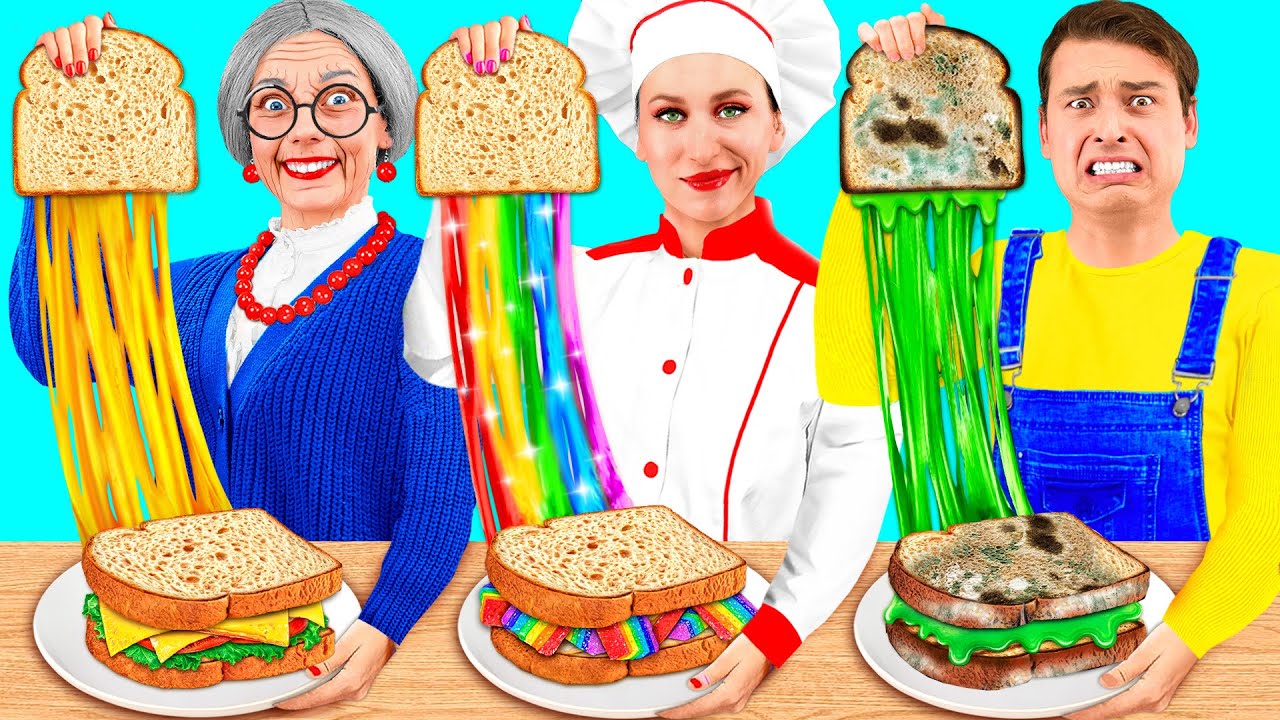 Кулинарный Челлендж: Я против Бабушки | Потрясающие Кухонные Лайфхаки от Fun Teen