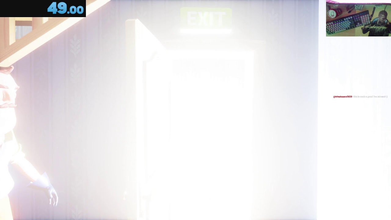speedrunning stream i think woohoo