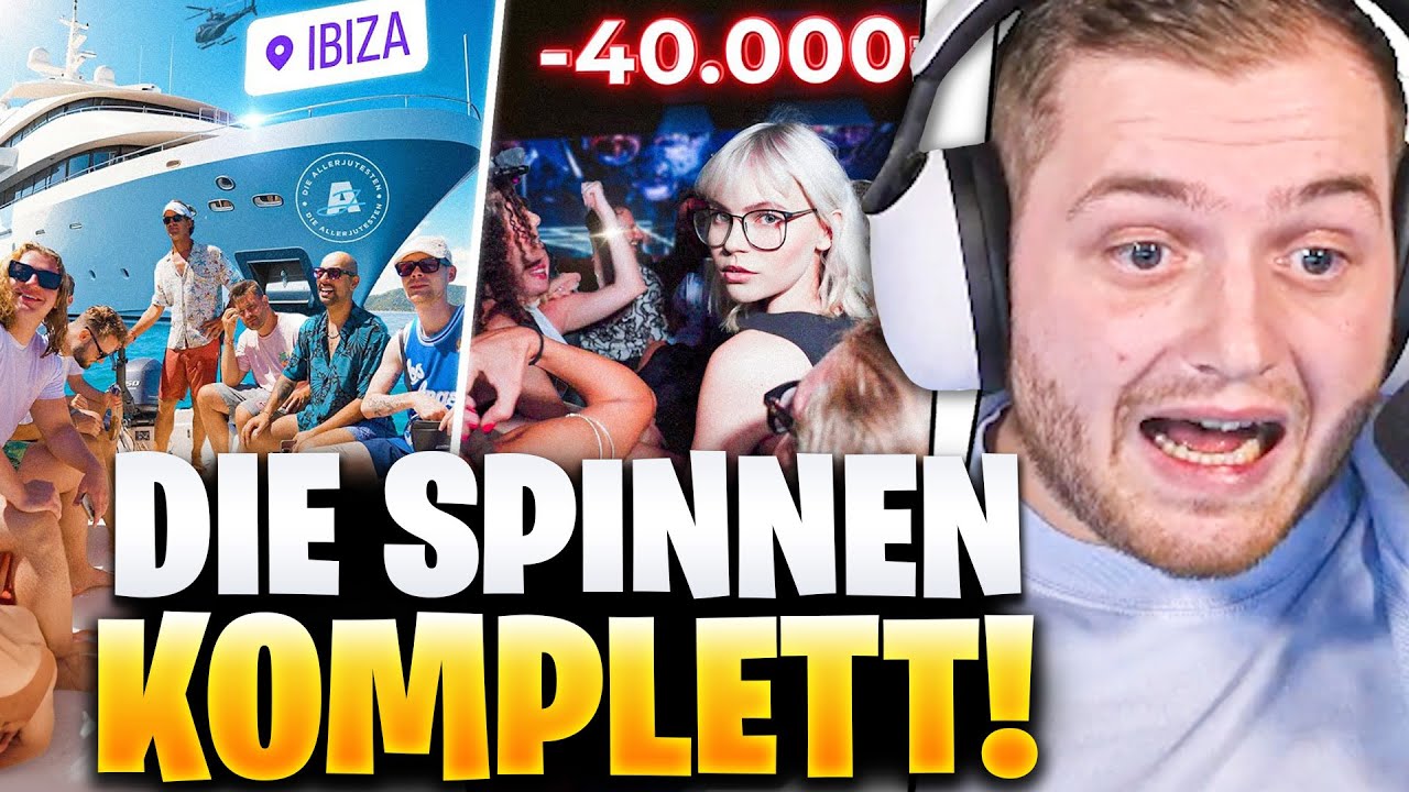 😨💸40.000€ auf IBIZA ausgegeben! - UNFASSBARER VLOG... | Trymacs Stream Highlights