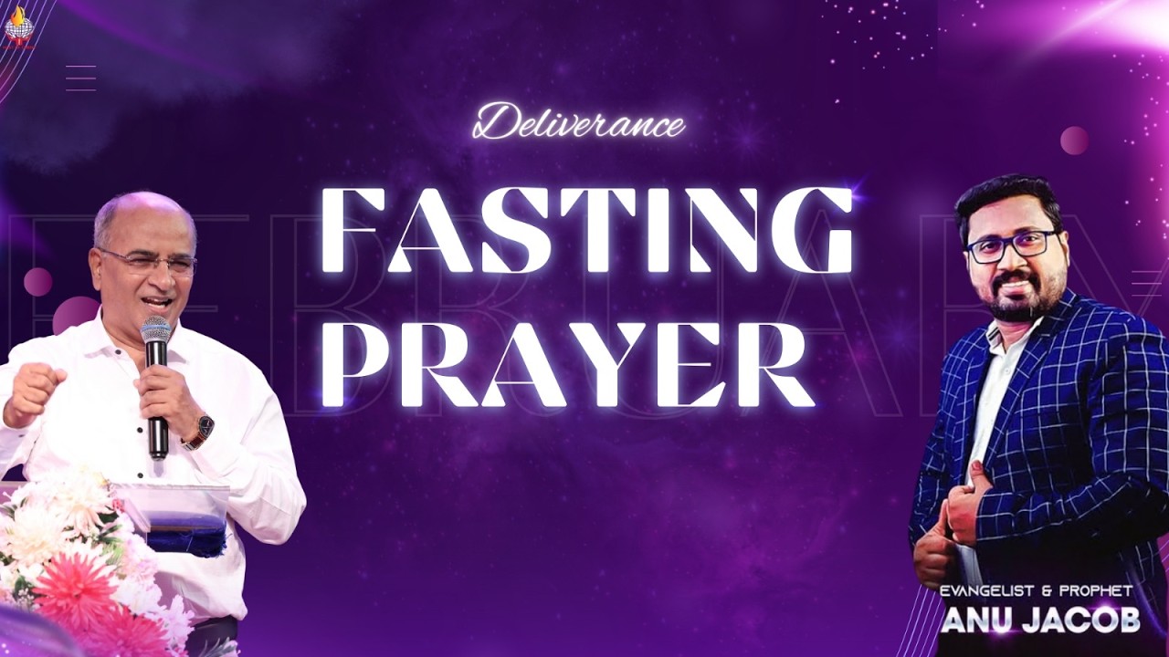 🔴🅻🅸🆅🅴 DELIVERANCE FASTING PRAYER || 7th February 2026 || Eva. Anu Jacob || Rev. Rajan Edward