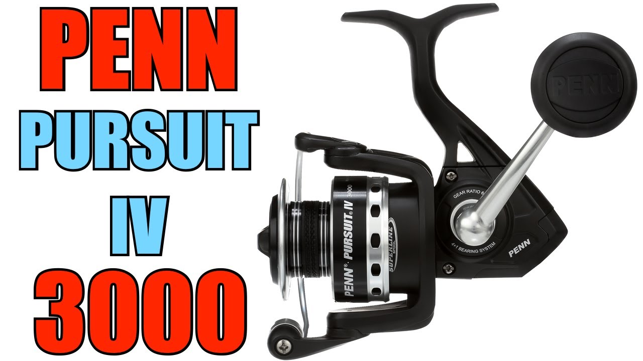 Penn PURIV3000 Pursuit IV Spinning Reel Review | J&H Tackle