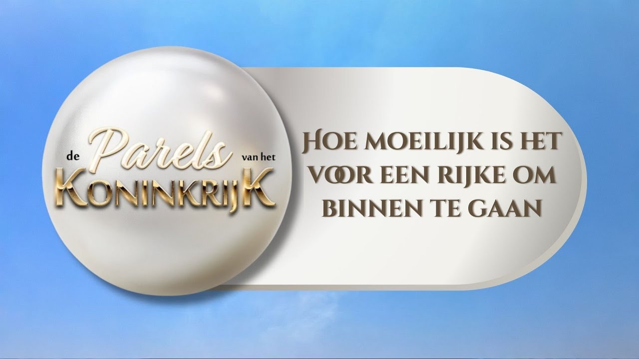 Hoe moeilijk is het voor een rijke om binnen te gaan