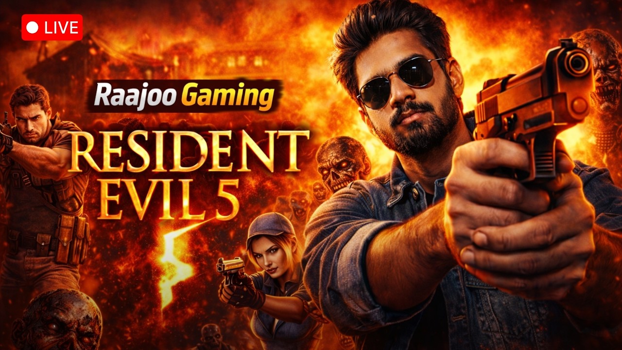 🔴 LIVE | Surviving the Zombie Horror in Resident Evil 5 😱🔥 #residentevil #shortslive  #horrorgame