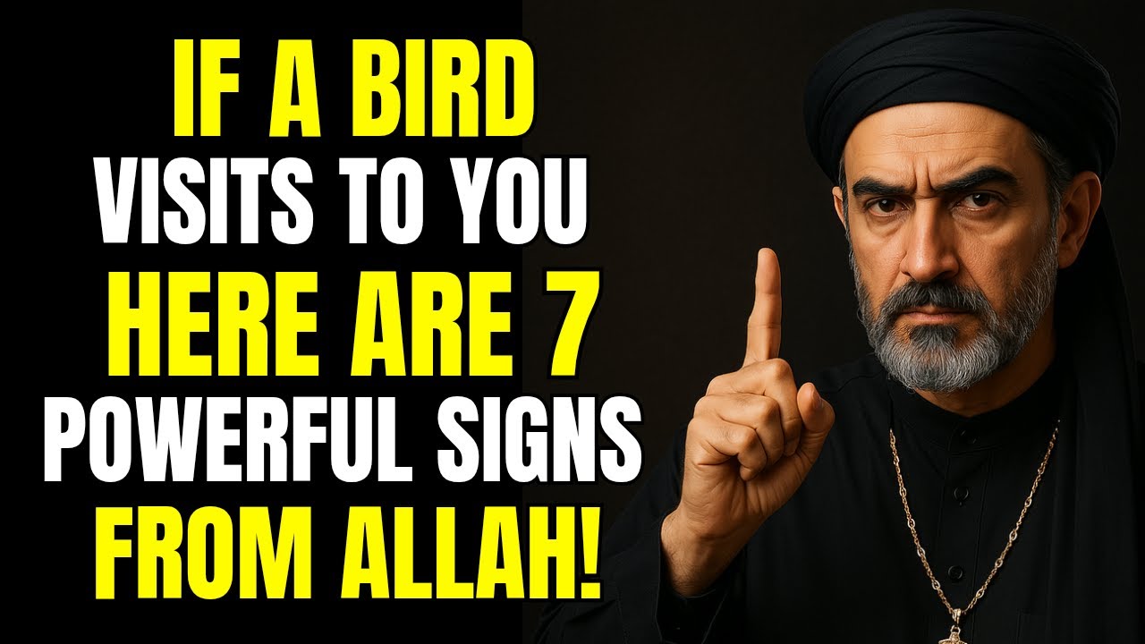 If a Bird Visits You, Here Are 7 Powerful Signs from Allah You Must Know | Islamic Wisdom