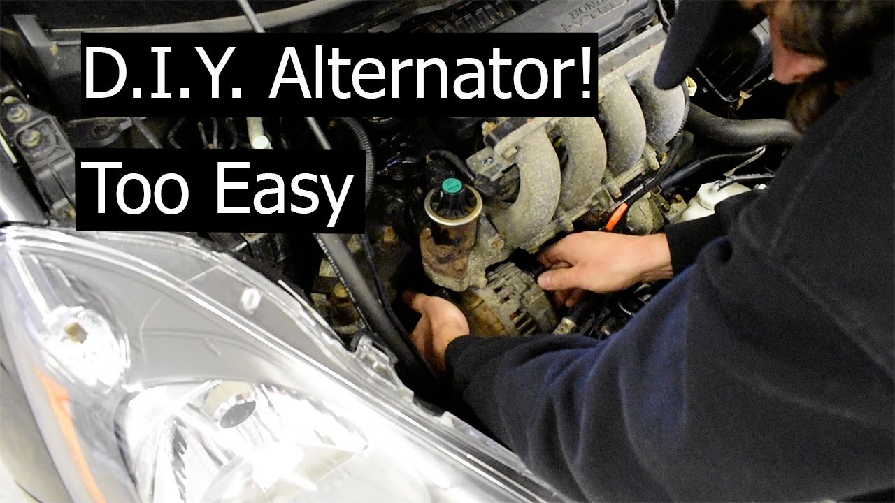 2010 Honda Fit Alternator Replacement