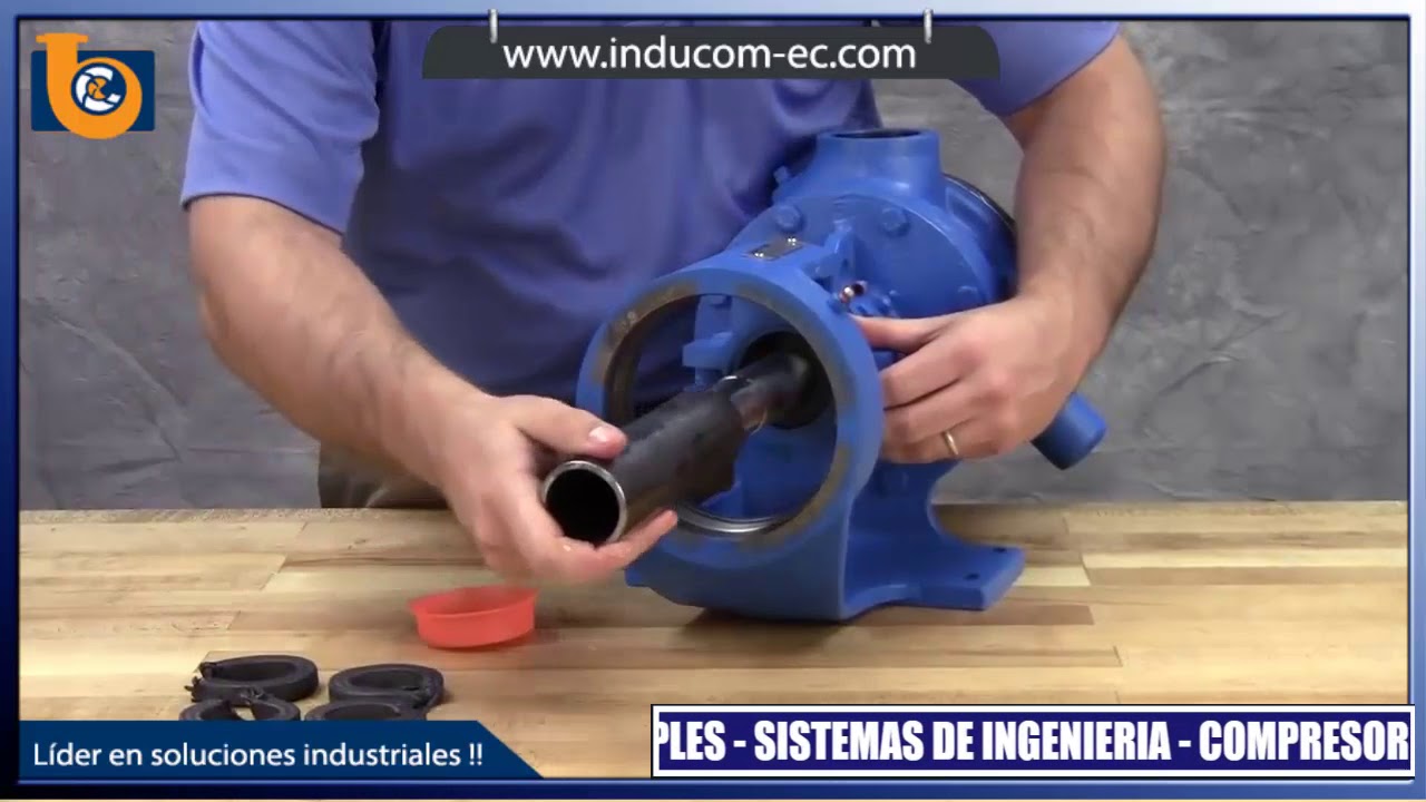 Módulo 3 - Instalación del anillo de empaquetadura en una bomba Viking Inducom