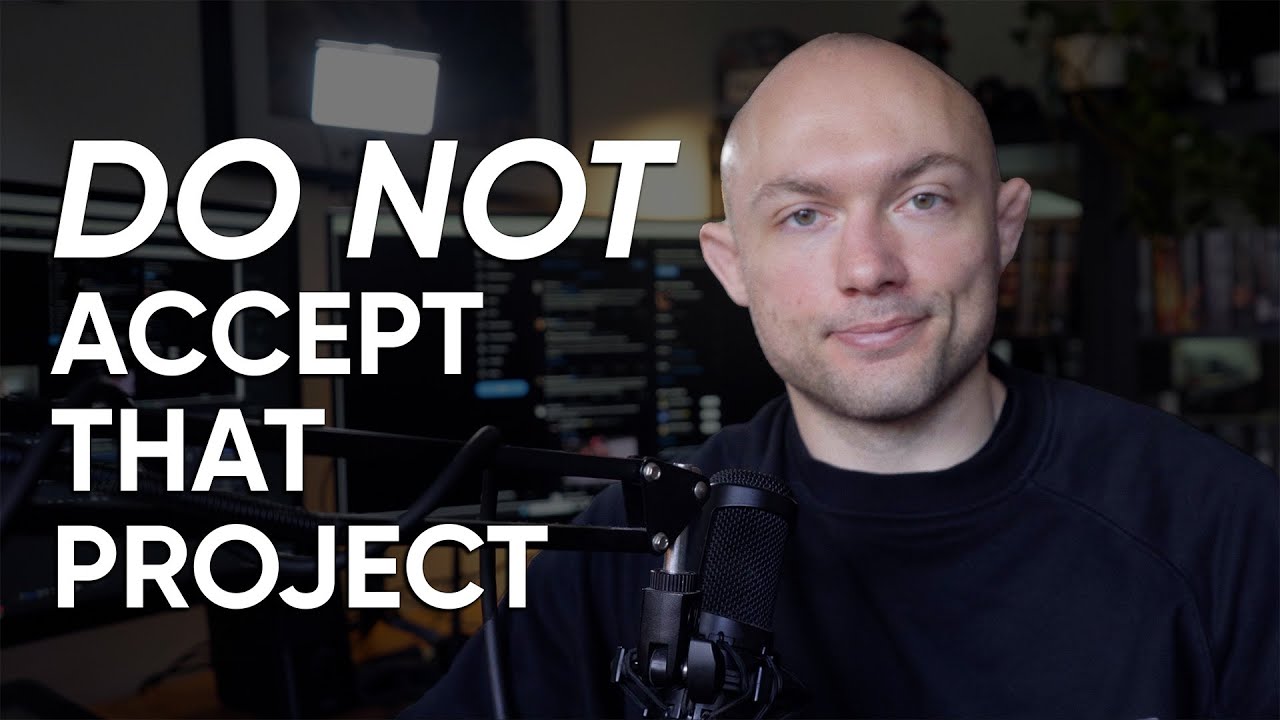 Why you should NOT accept every Freelance project - Motion Design