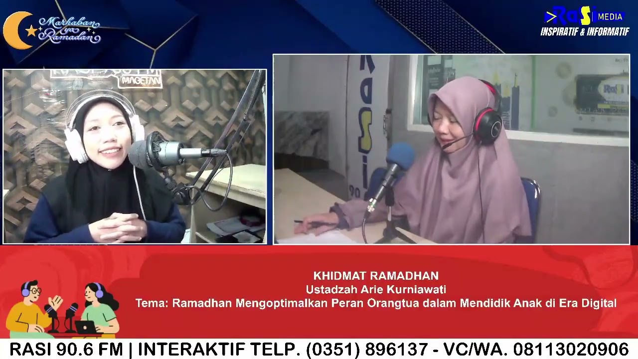 KHIDMAT RAMADHAN KE-7| USTADZAH ARIE KURNIAWATI | PERAN ORANTUA MENDIDIK ANAK DI ERA DIGITAL