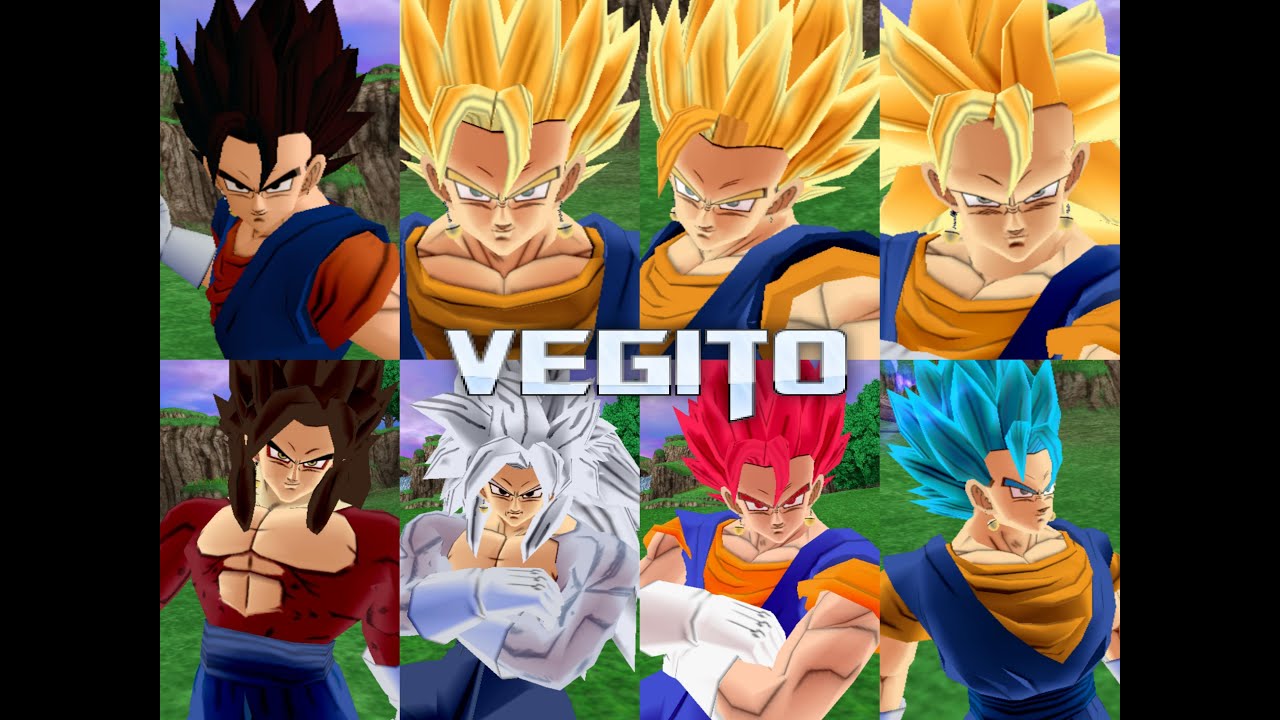 Vegito all form (HQ)|Dragon Ball Z Budokai Tenkaichi 3