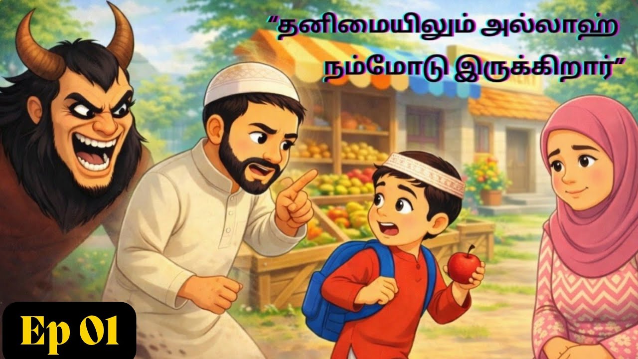தனிமையிலும் அல்லாஹ் நம்மோடு இருக்கிறான் #islamicstoriestamil