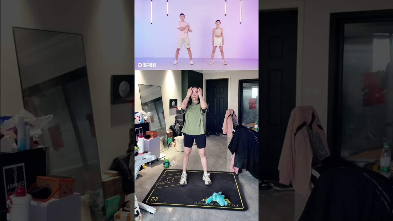 Post-holiday and post-meal fat-burning dance The Spring Festival practice version is h