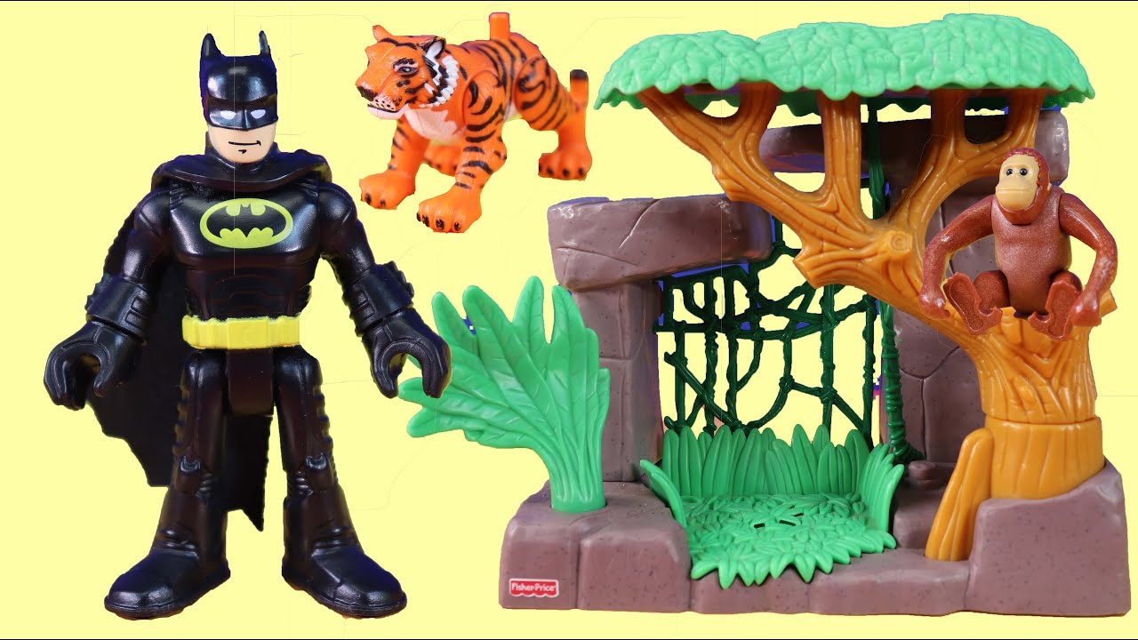 Batman Rescues Tiger - Superhero Mission - Just4fun290 Plays