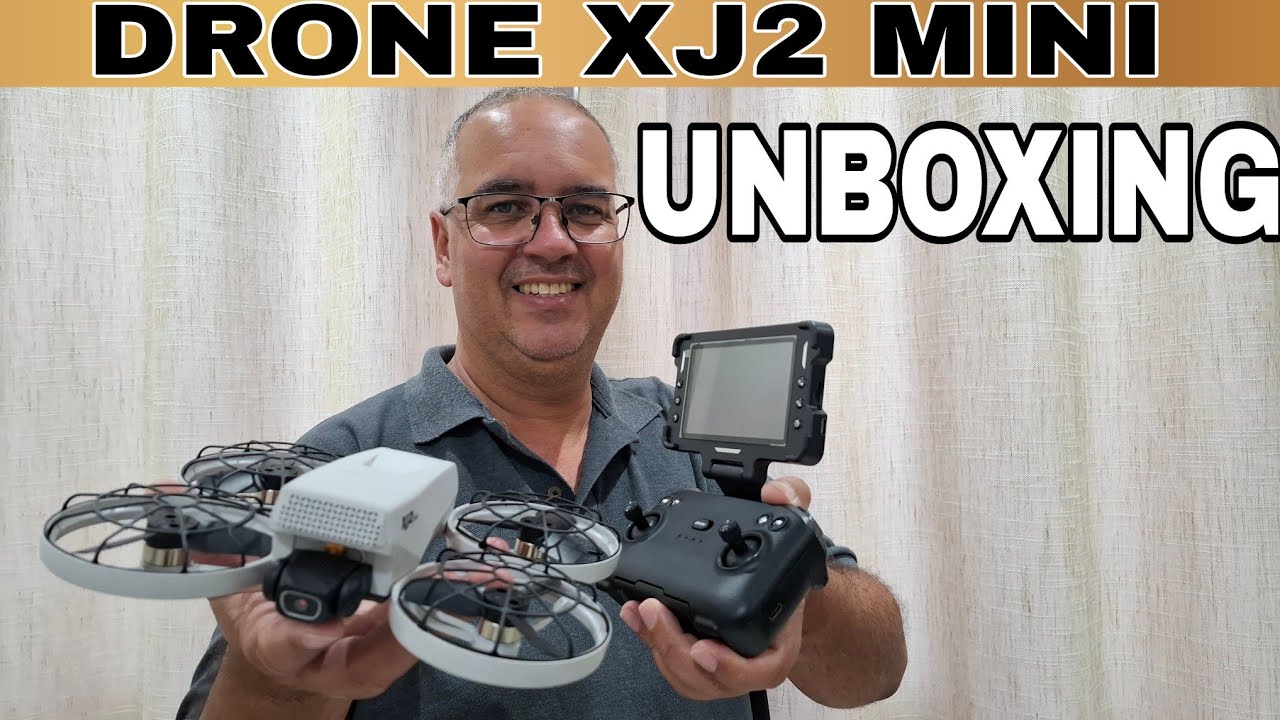 DRONE XJ2 MINI UNBOXING DESTE DRONE QUE É MUITO LEGAL PARA BRINCAR DRONE PARA INICIANTES 
