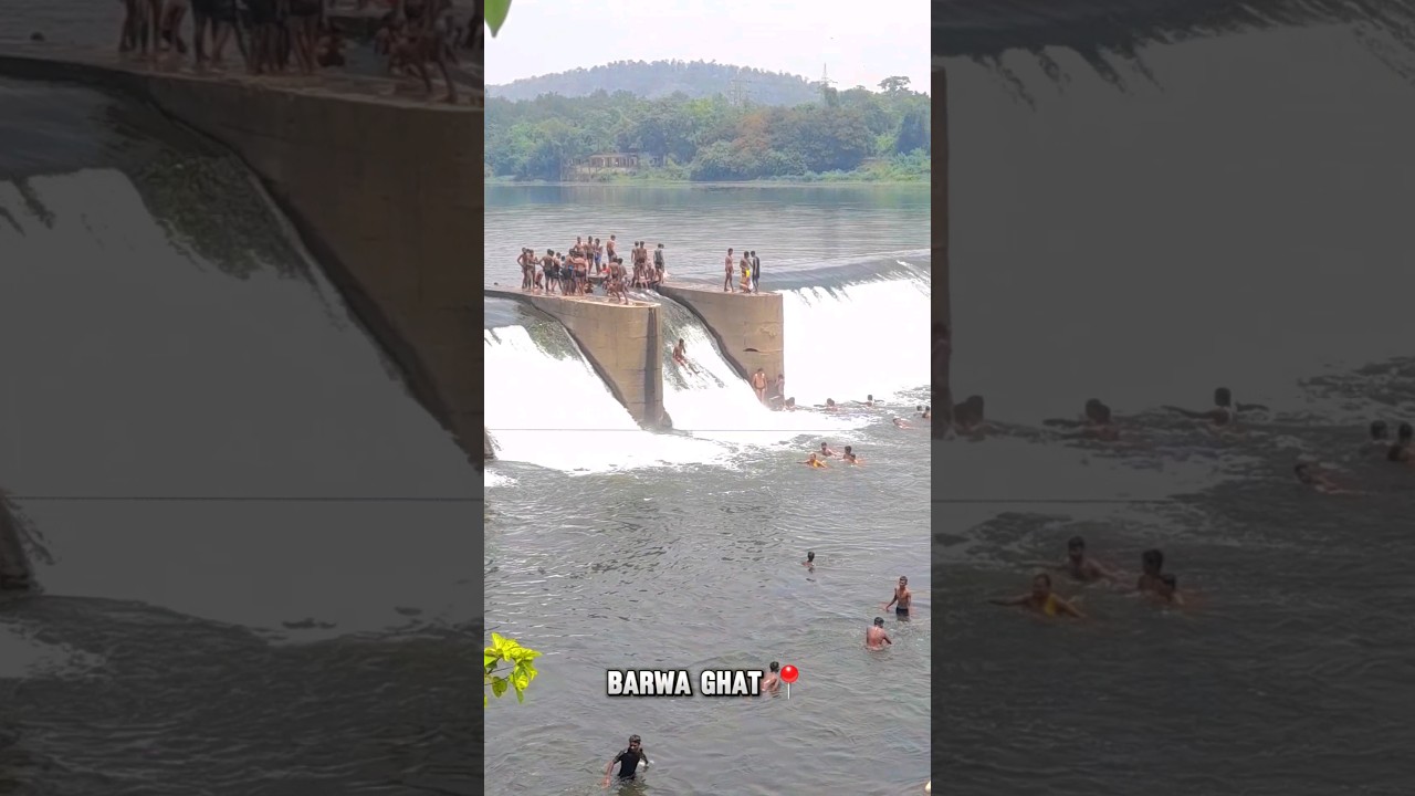 Barwa Ghat 🔥 CTPS | Bokaro #shorts #swimming #waterfall #bokaro #jharkhand