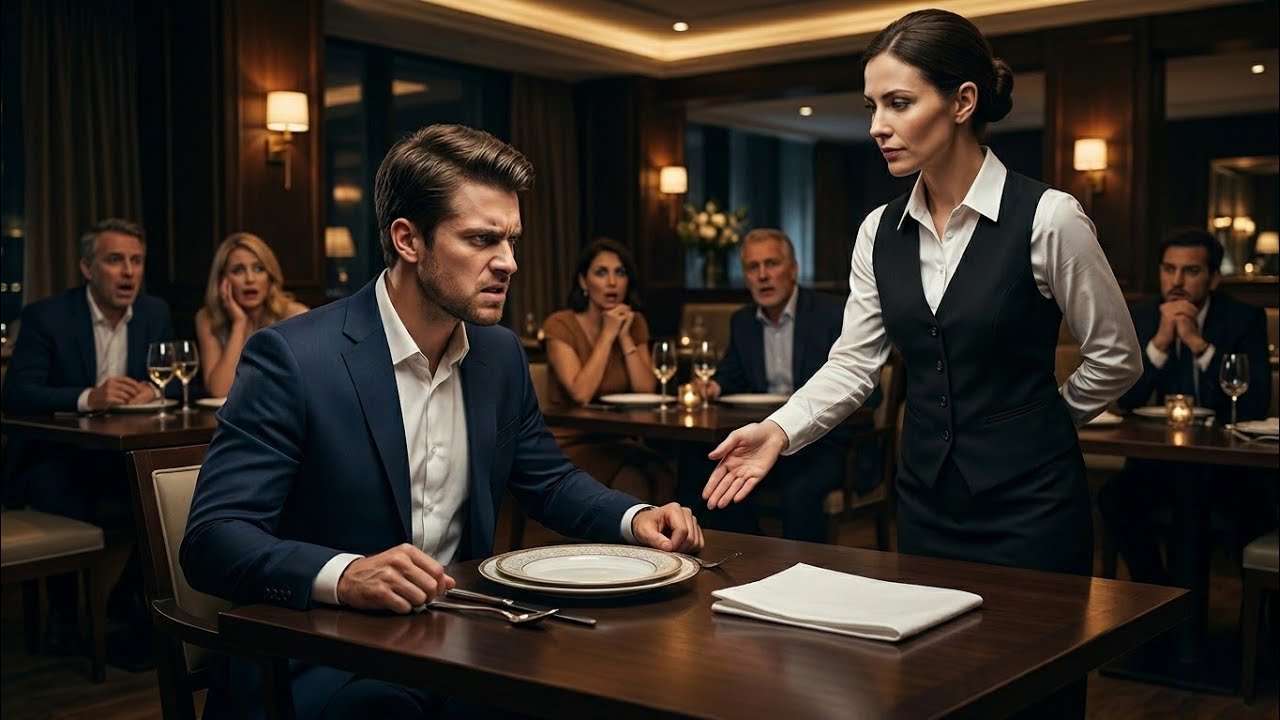 Der Millionärssohn warf Teller im Luxusrestaurant – bis die stille Kellnerin ihm ihre Hand reichte