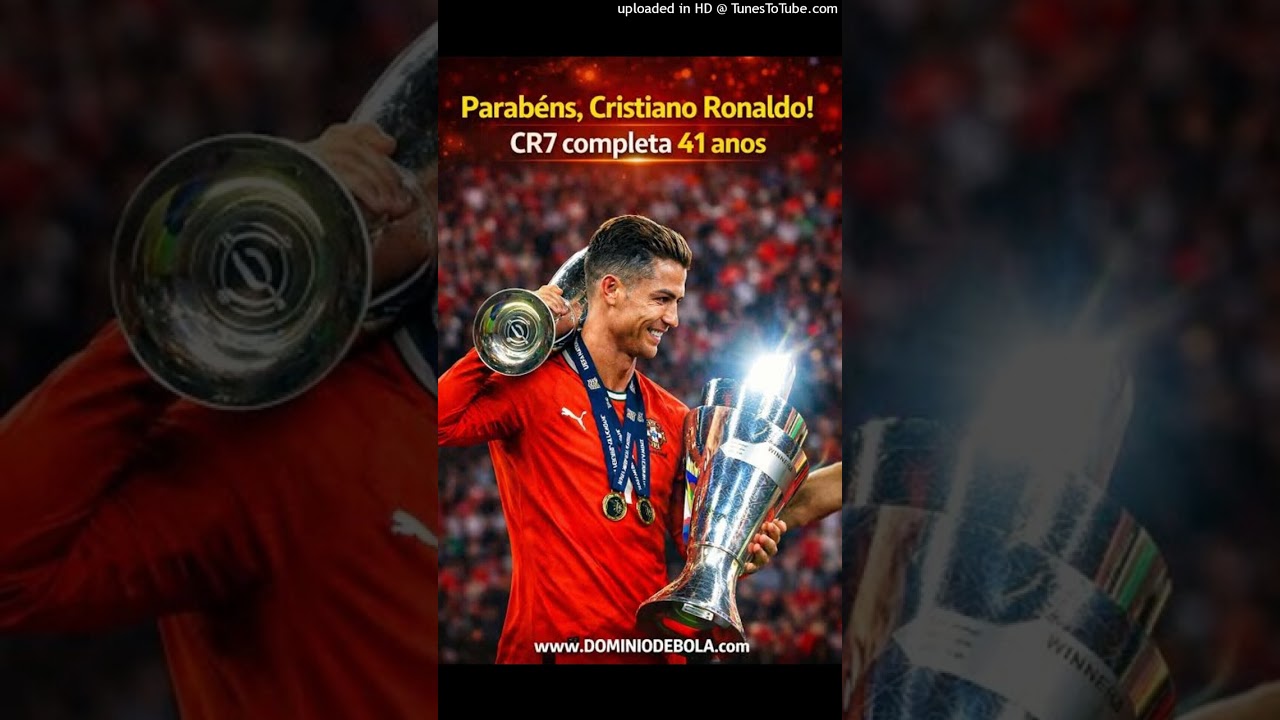 Parabéns cristiano ronaldo 41 anos Deus te abençoe