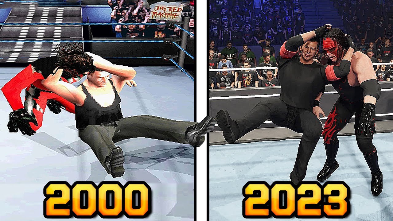 Эволюция Мистера МакМэна Станнера в играх WWE!!! (от Wrestlemania 2000 до WWE 2K23)