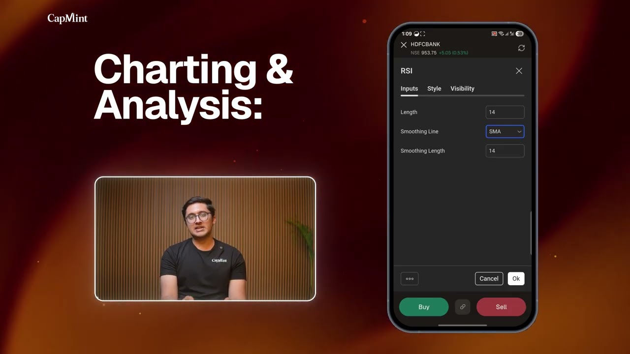 CapMint App Tutorial: Charting, Technical Analysis & Trading Explained
