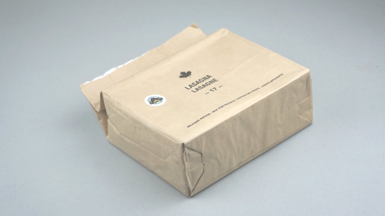 Best Canadian MRE EVER?!?? 2017 CANADIAN IMP - LASAGNA