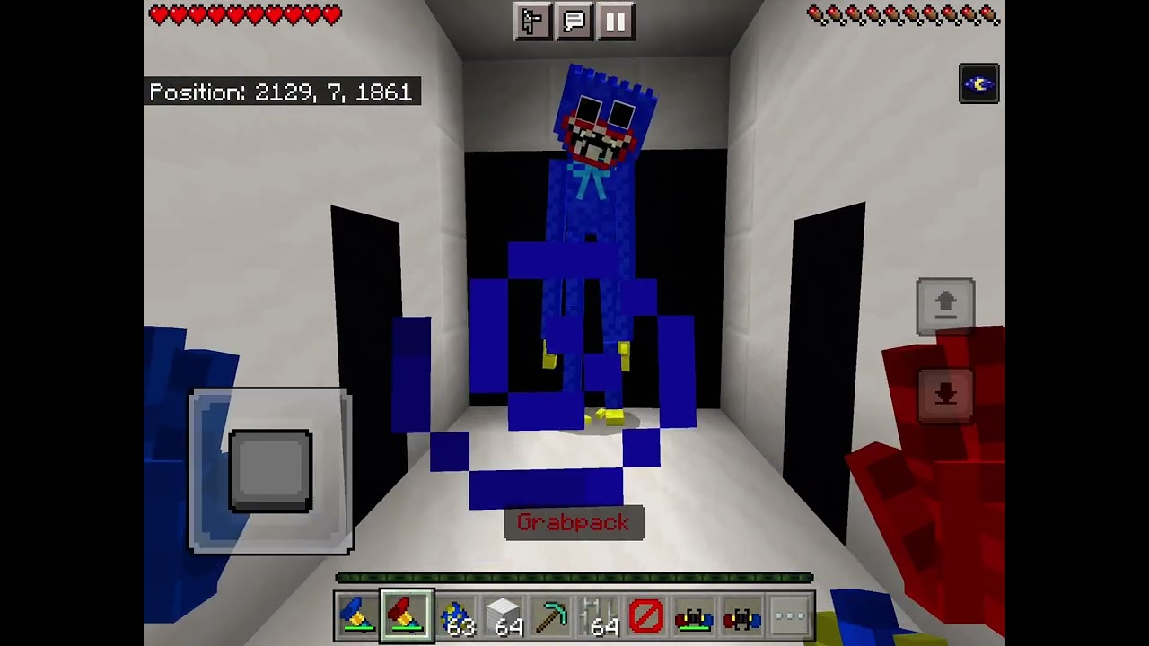Minecraft Poppy Playtime Merry Christimas Gameplay