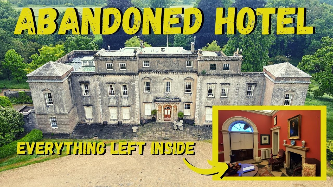 £6,000,000.AP ~ Abandoned Hotel ~ Everything Left Inside ~ #urbex_europe_ #abandonedplaces #decay