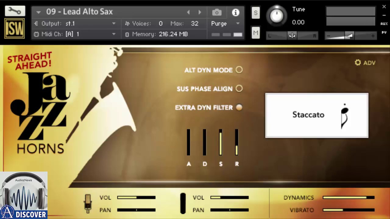 Demo - Impact Soundworks Straight Ahead Jazz Horns v2.0 | KONTAKT | SYNTHiC4TE