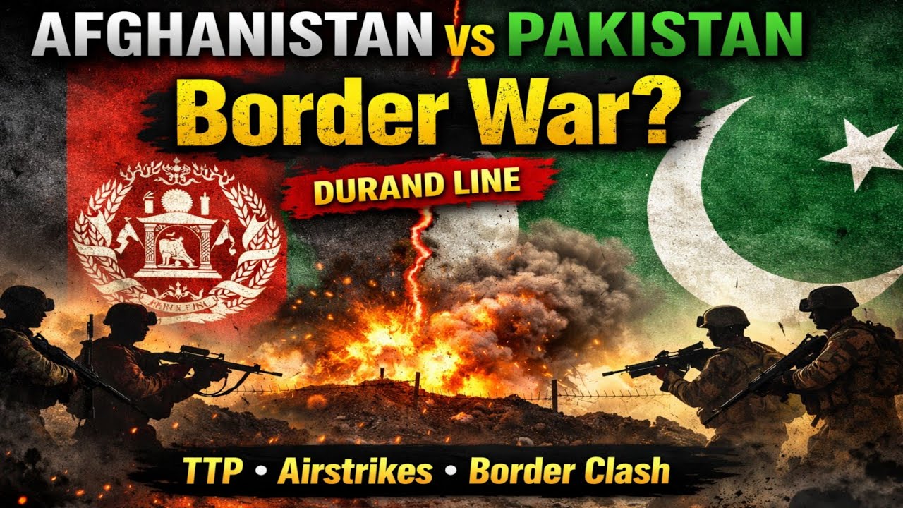 Afghanistan–Pak Tensions Explained |Durand Line, TTP, Border Clashes & Regional Impact in Malayalam 