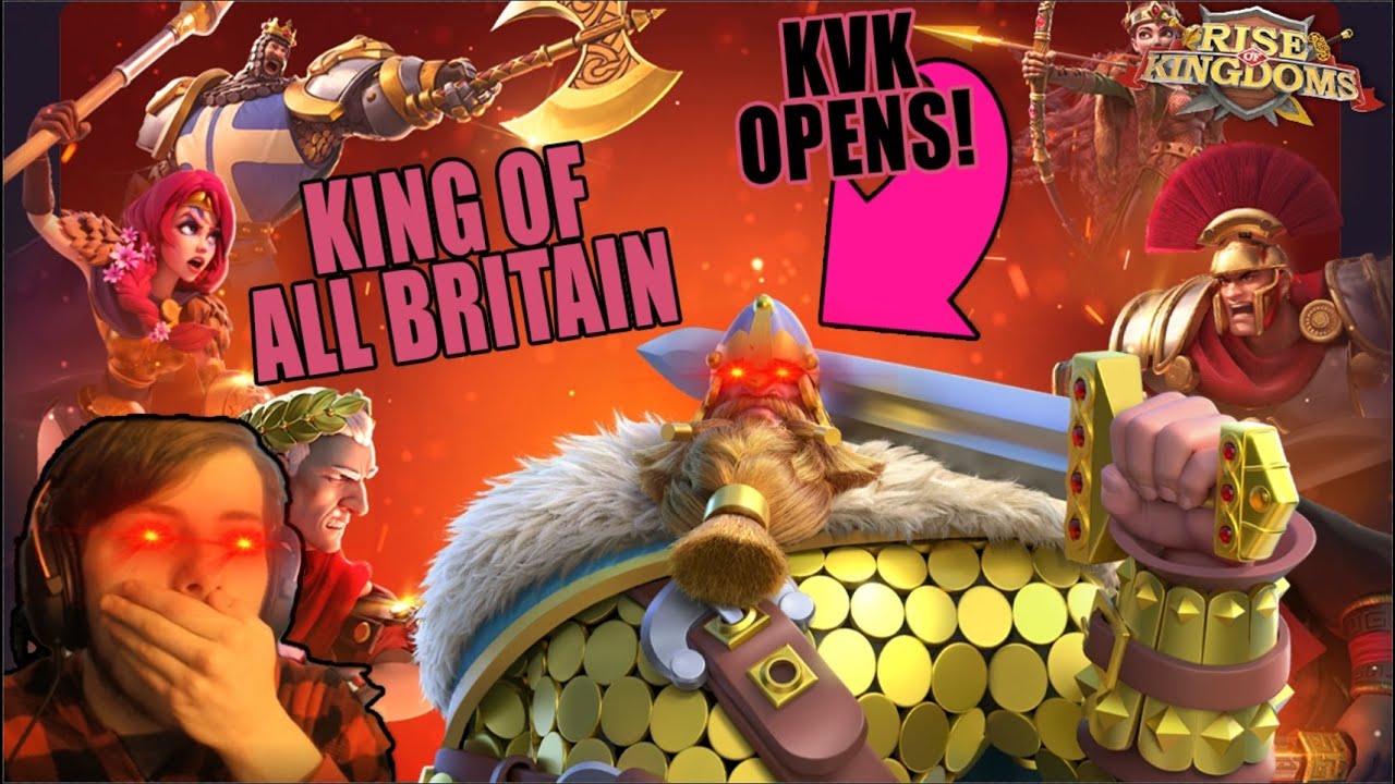 RESET DAILIES - RANK 1 KILLER SERIES DAY #5 KING OF ALL BRITAIN KVK in Rise of Kingdoms!
